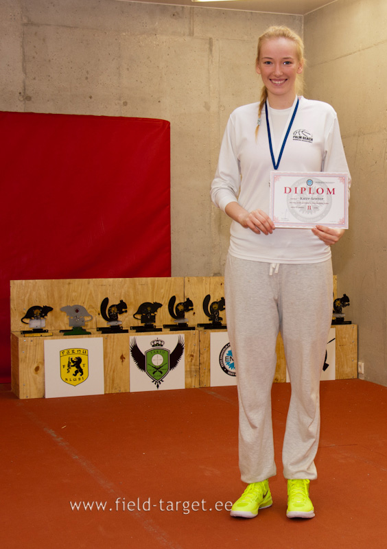 Katre Arniste - RMK spordipäeva laskevõistluste Naiste II koht